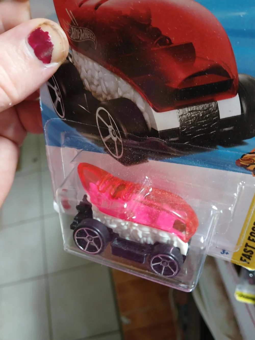 Hot Wheels Sushi Tuner is a 1:64 scale fantasy diecast vehicle from the Fast Foo
